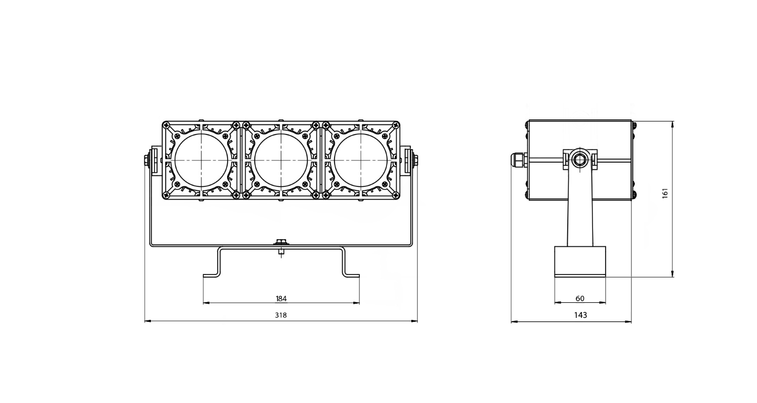 Габаритные размеры Elements.L-75-H3V1 Габаритные размеры Elements.L-75-H3V1