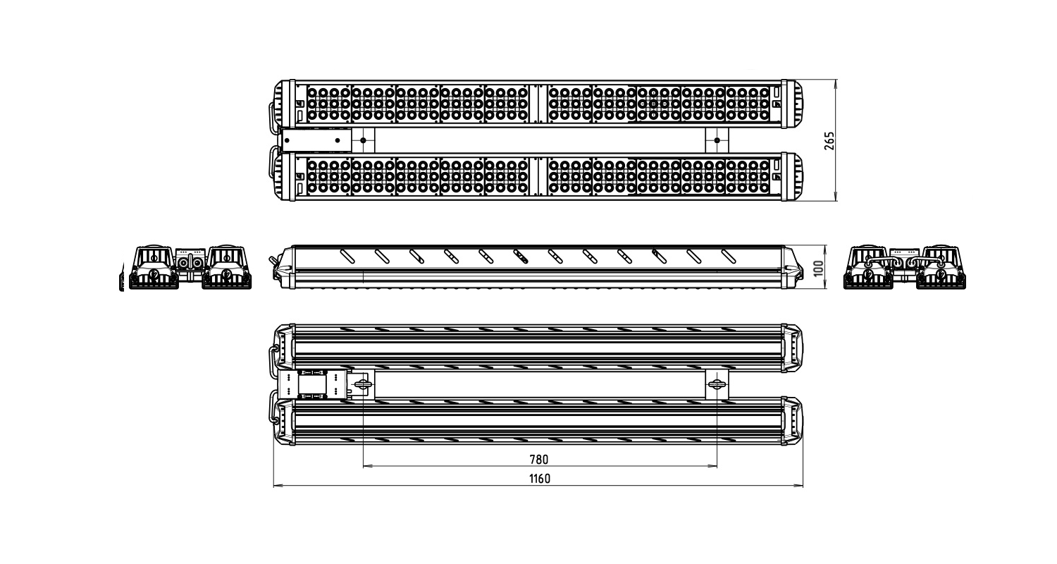 Габаритные размеры INDUSTRY.3-540-260/260 (PHYTO) (12.G.SC.ND) Габаритные размеры INDUSTRY.3-540-260/260 (PHYTO) (12.G.SC.ND)