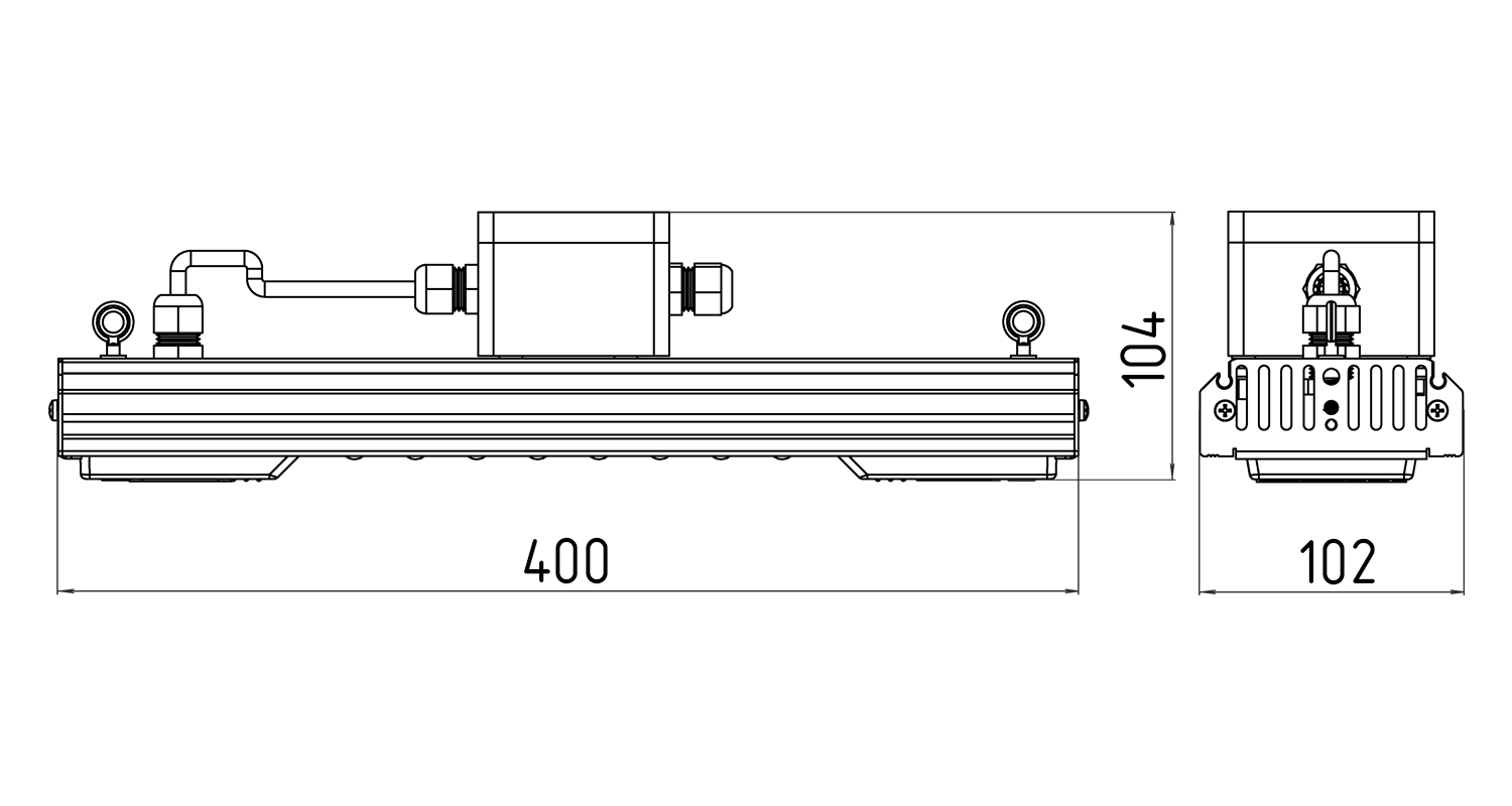 Габаритные размеры INDUSTRY.EХ-020-d Габаритные размеры INDUSTRY.EХ-020-d