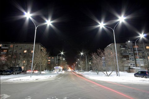 Проект освещения городского квартала г. Тюмень